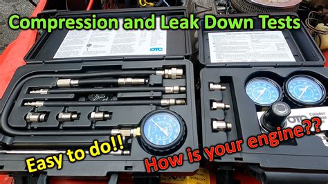 DIY : Compression and Leakdown Chec